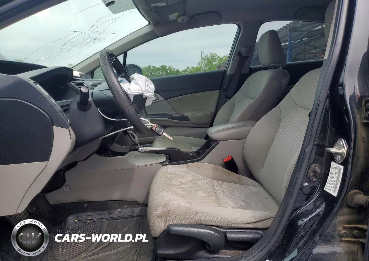 2015 Honda Civic Lx VIN:19XFB2F52FE121390 - 7