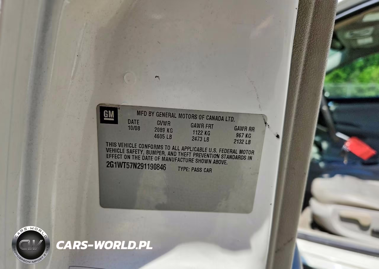 2009 Chevrolet Impala 1Lt VIN:2G1WT57N291190846 - 12