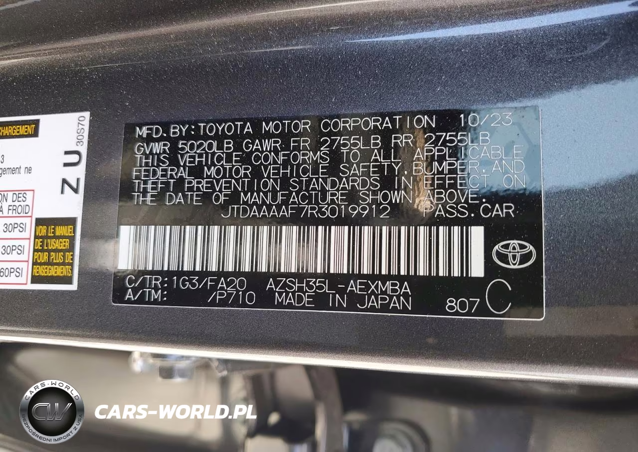 2024 Toyota Crown Xle VIN:JTDAAAAF7R3019912 - 13