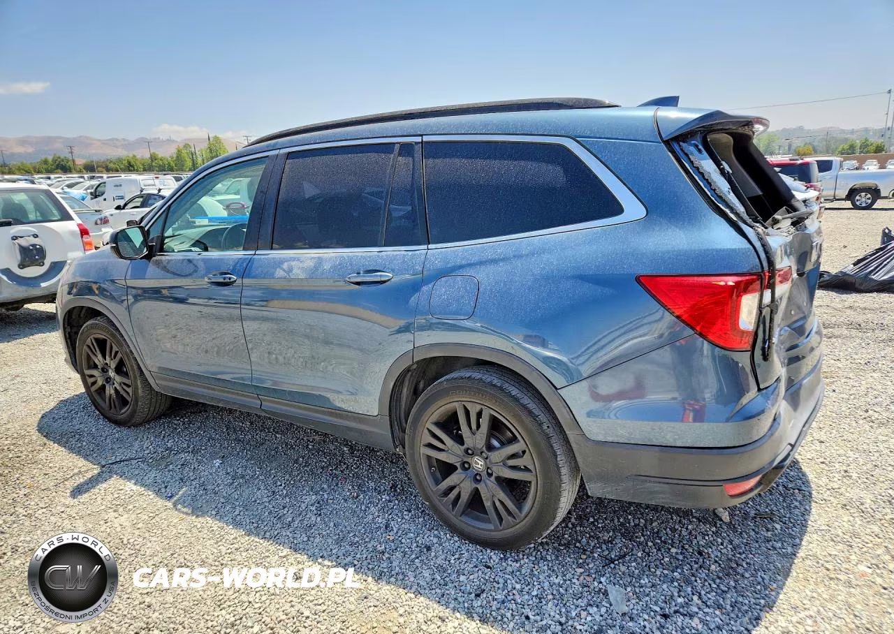 2022 Honda Pilot Se VIN:5FNYF5H21NB003681 - 2