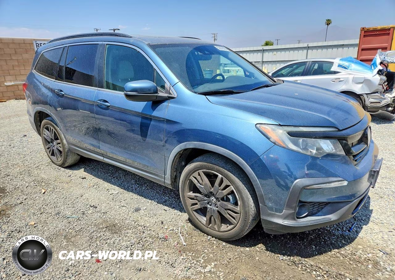 2022 Honda Pilot Se VIN:5FNYF5H21NB003681 - 4