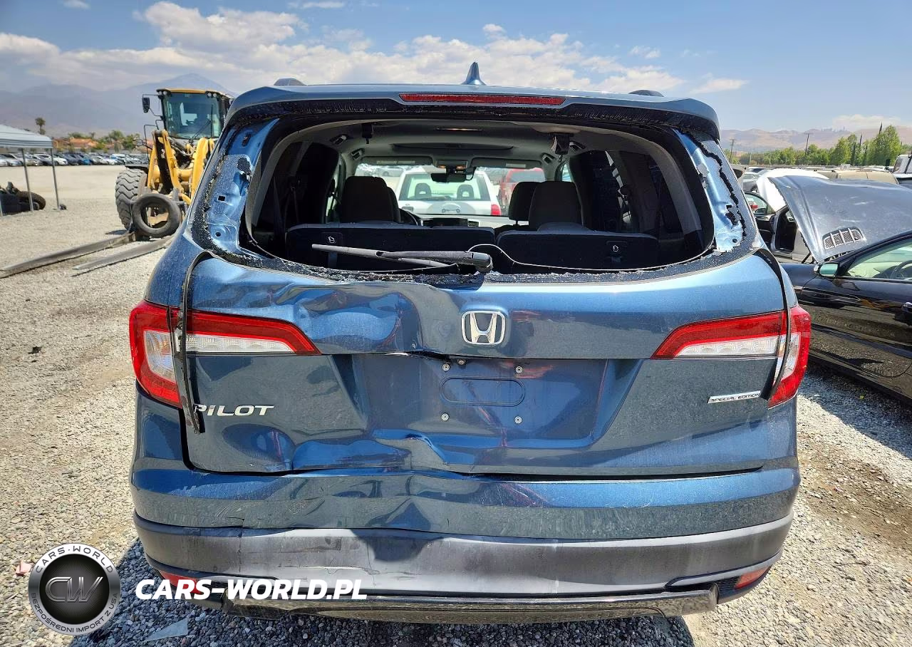 2022 Honda Pilot Se VIN:5FNYF5H21NB003681 - 6