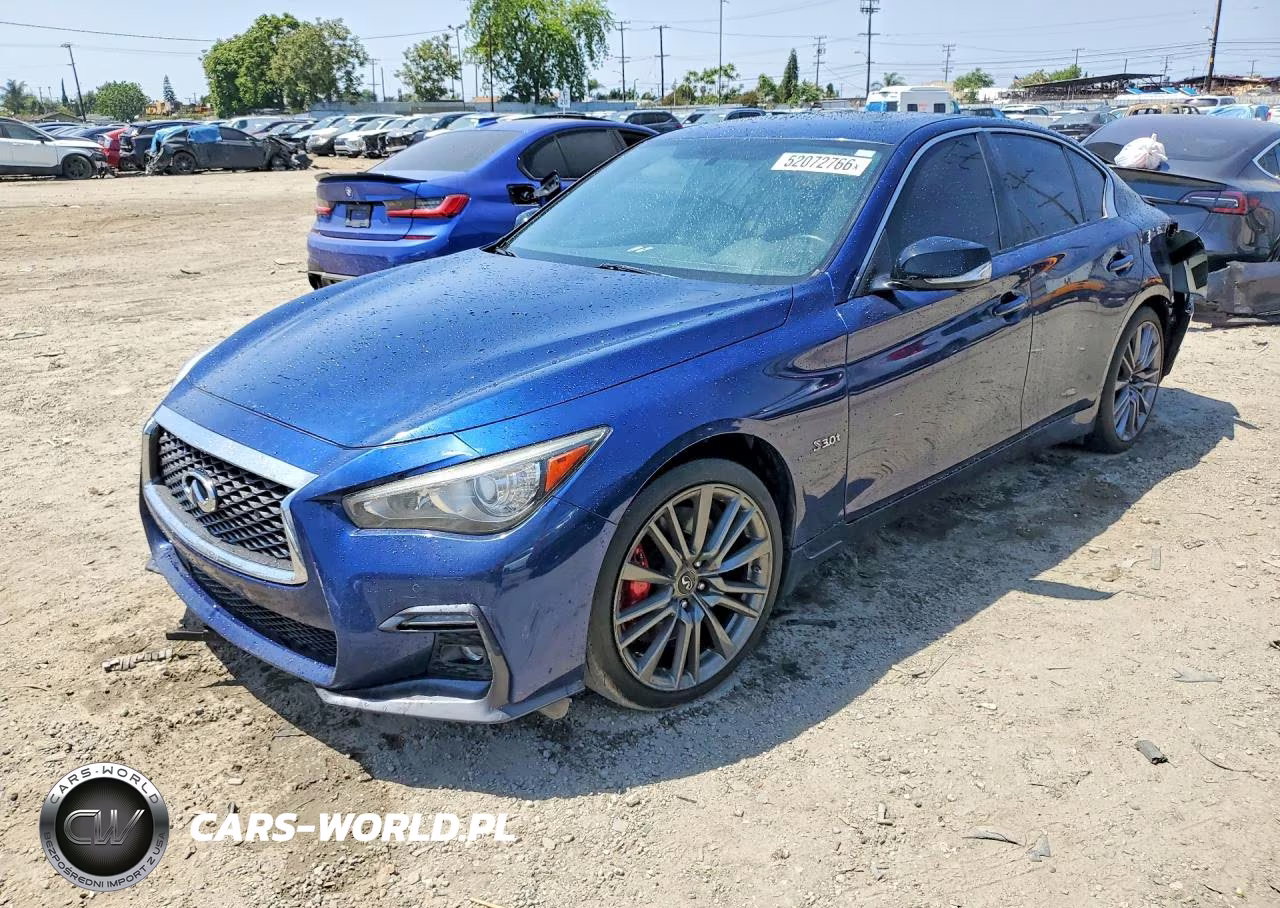 2018 Infiniti Q50 Red Sport 400