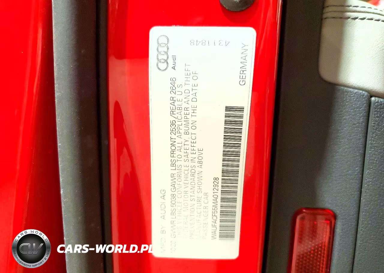 2021 Audi A5 Premium Plus 45 VIN:WAUFACF55MA012928 - 12