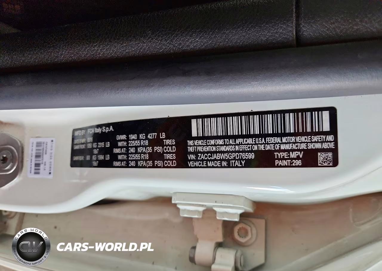 2016 Jeep Renegade Latitude VIN:ZACCJABW5GPD76599 - 13
