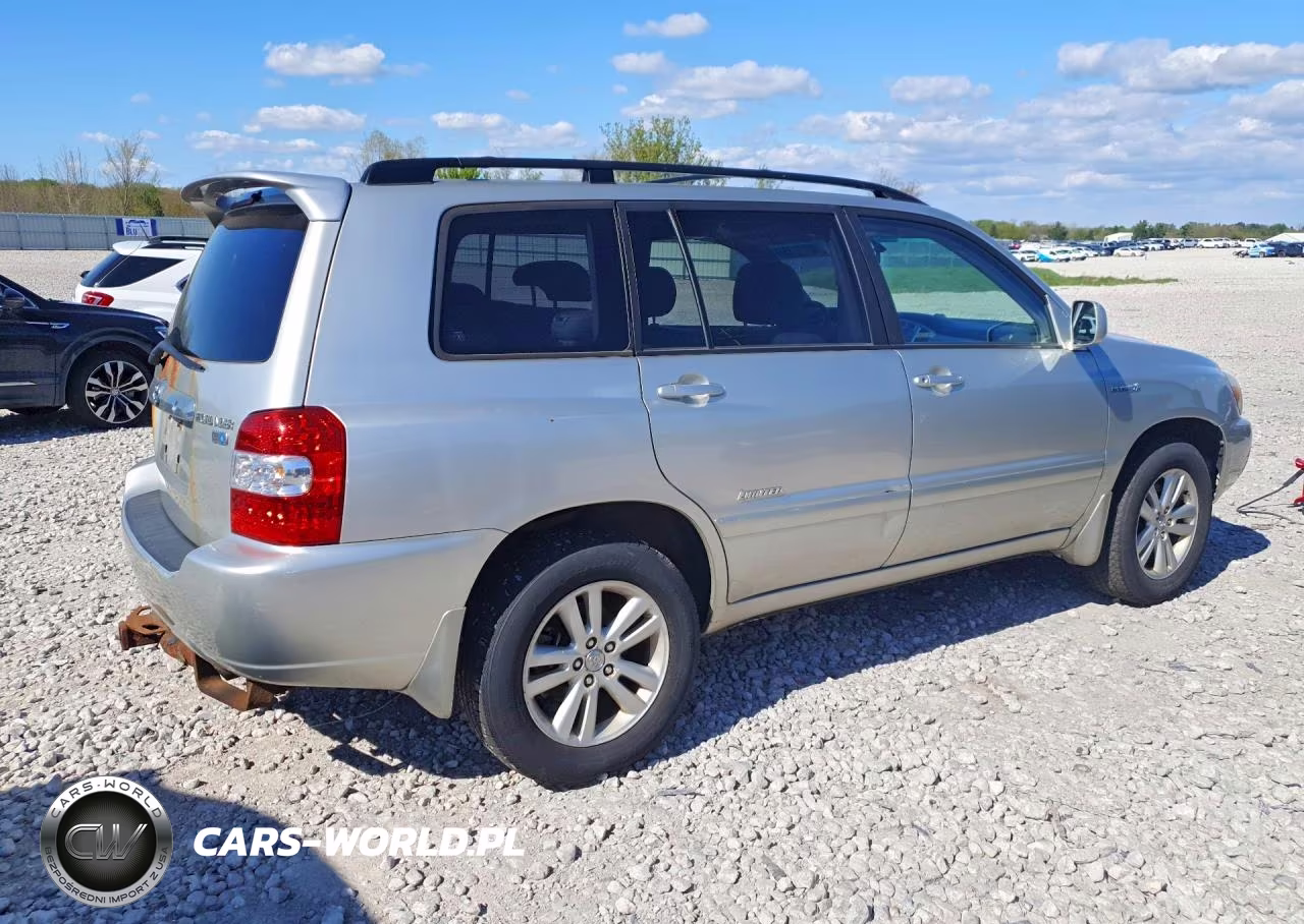 2007 Toyota Highlander Hybrid VIN:JTEEW21A070034727 - 3