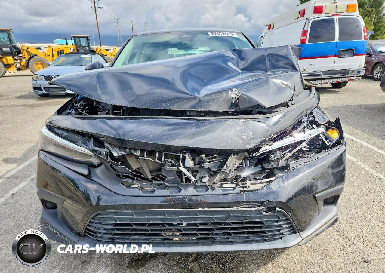 2022 Honda Civic Lx VIN:19XFL2H56NE008793 - 5