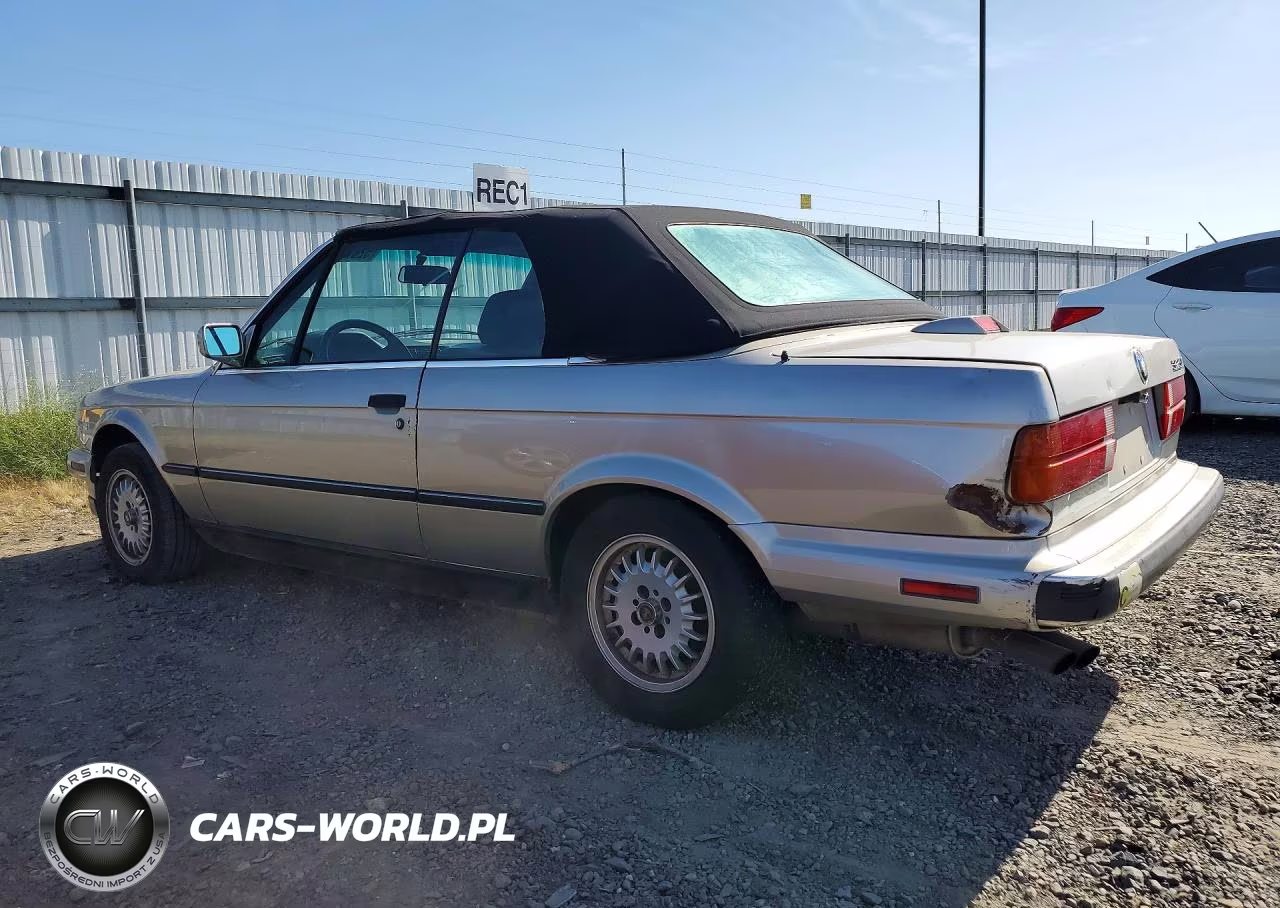 1988 BMW 325 I VIN:WBABB1302J8272652 - 2