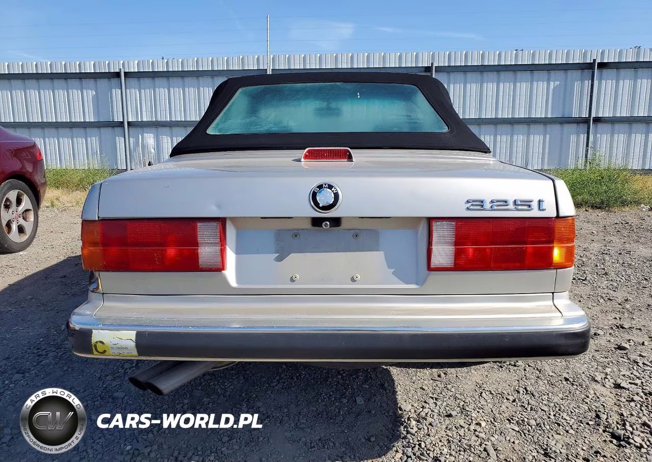 1988 BMW 325 I VIN:WBABB1302J8272652 - 6