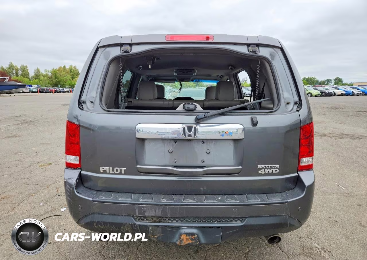 2012 Honda Pilot Touring VIN:5FNYF4H99CB009913 - 6