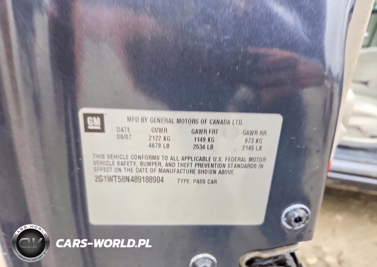 2008 Chevrolet Impala Lt VIN:2G1WT58N489188904 - 12