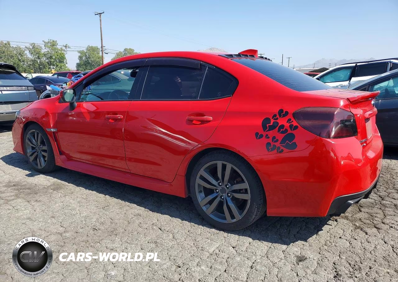 2015 Subaru Wrx Limited VIN:JF1VA1G66F9811122 - 2