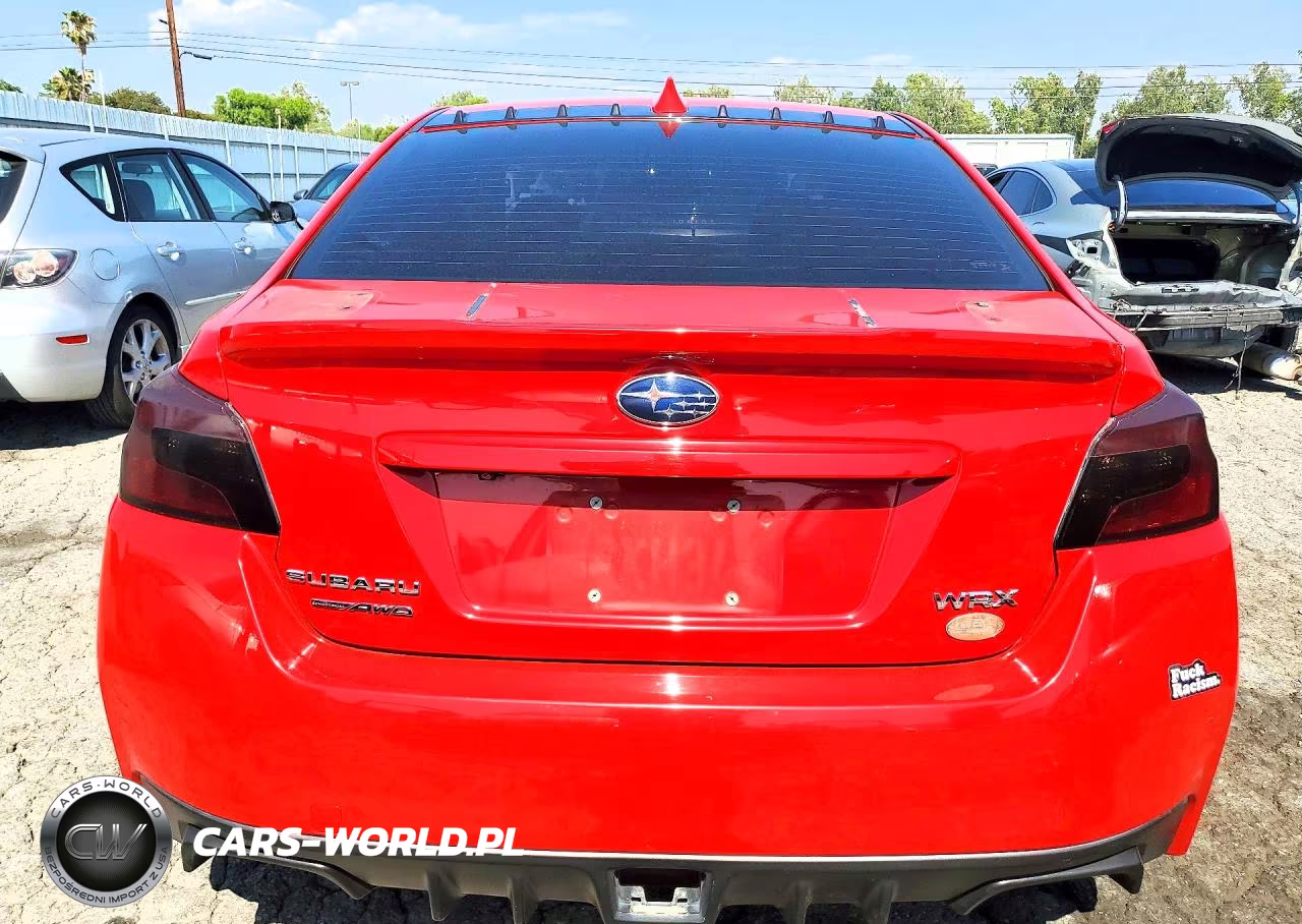 2015 Subaru Wrx Limited VIN:JF1VA1G66F9811122 - 6