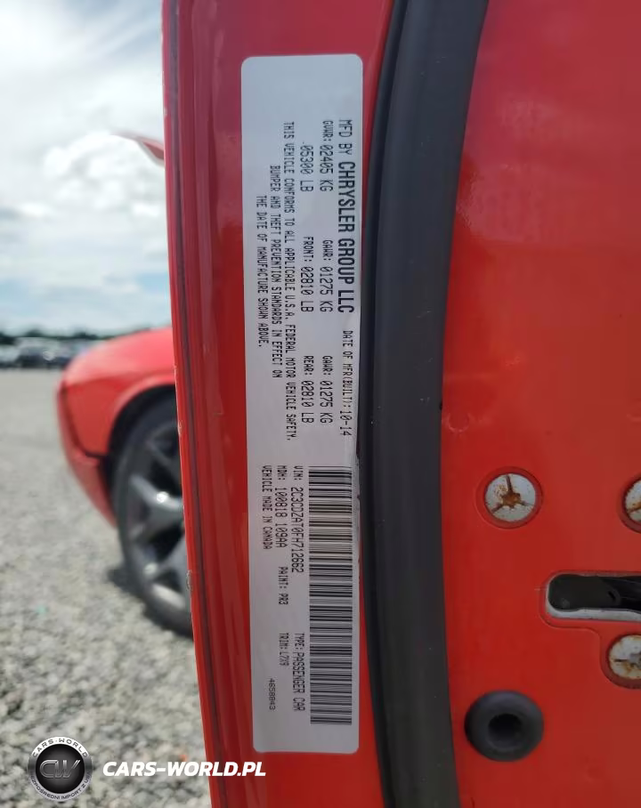 2015 Dodge Challenger Sxt VIN:2C3CDZAT0FH712662 - 12