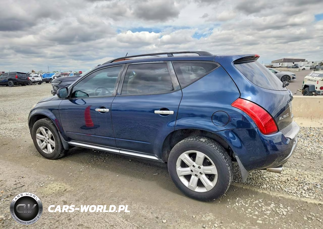 2006 Nissan Murano S VIN:JN8AZ08W06W519658 - 2