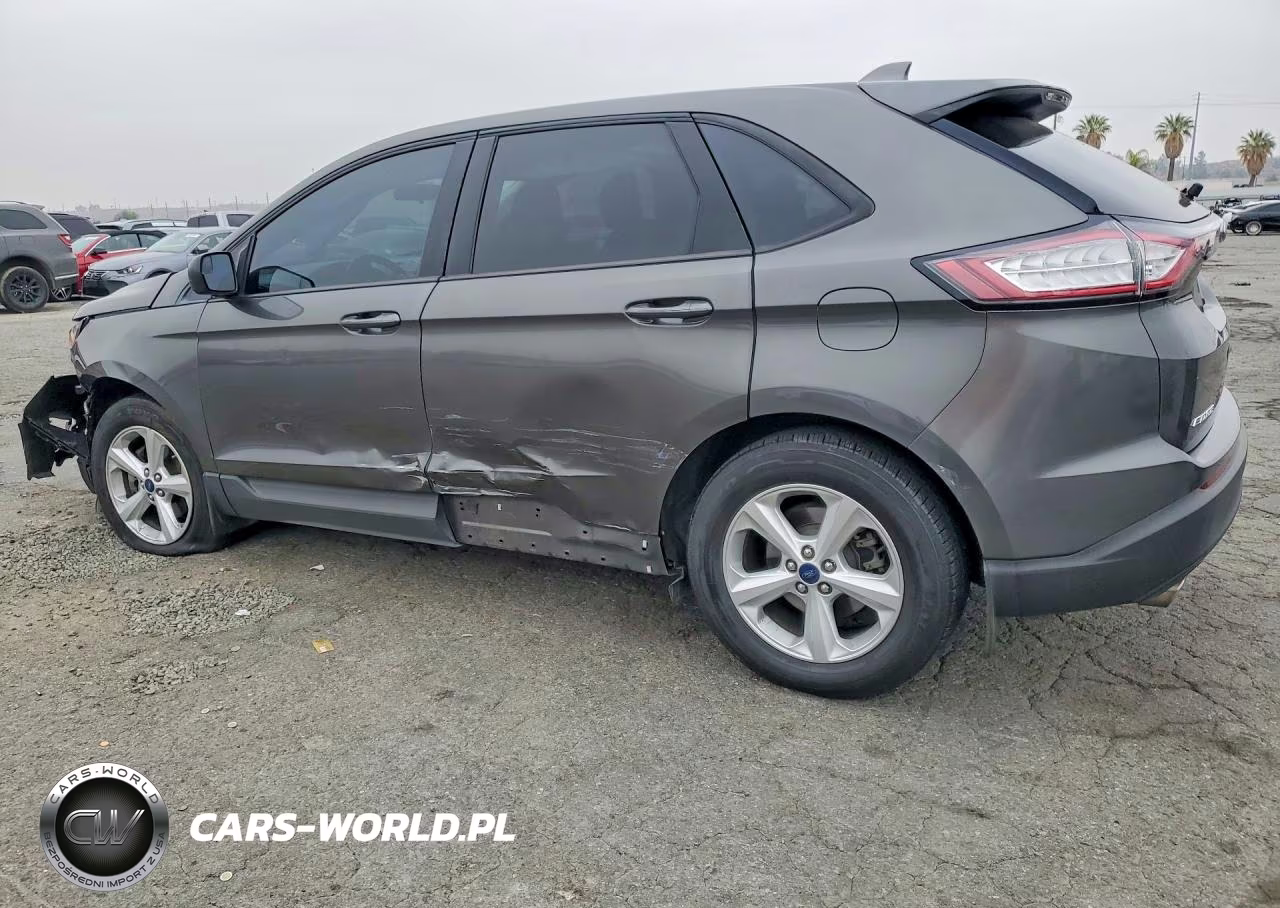2016 Ford Edge Se VIN:2FMPK3G9XGBB31682 - 2