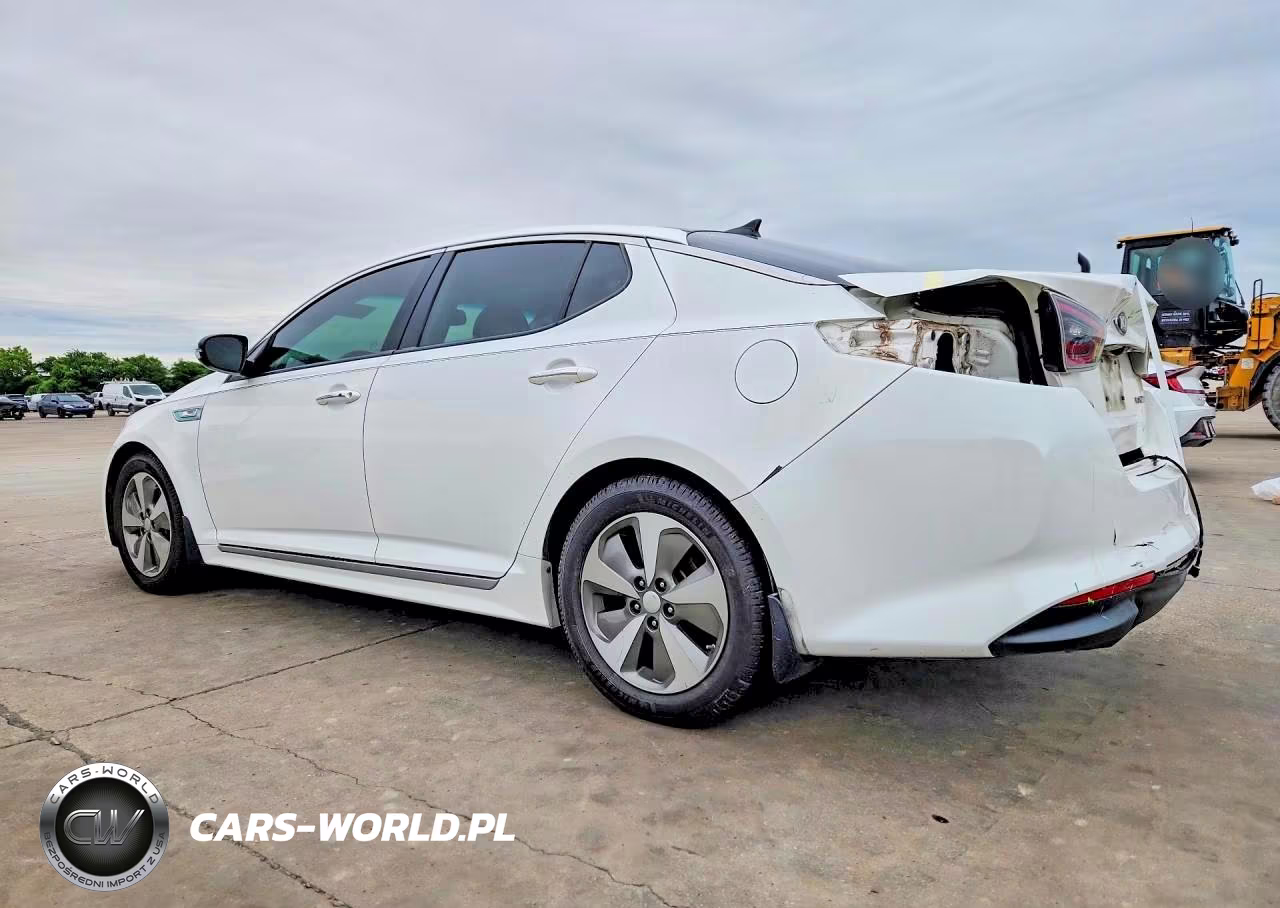 2014 Kia Optima Hybrid VIN:KNAGN4AD5E5067855 - 2