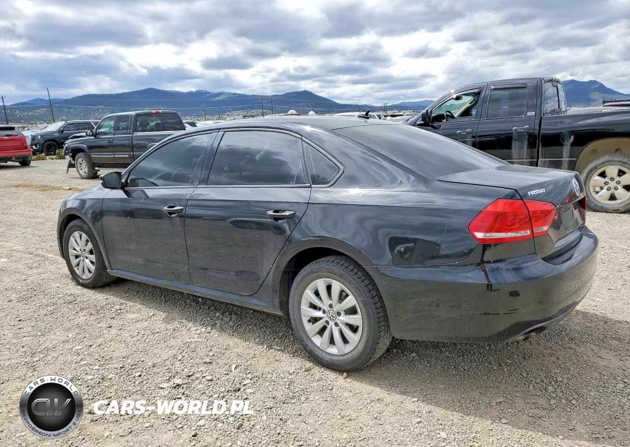 2013 Volkswagen Passat S VIN:1VWAH7A35DC013133 - 2