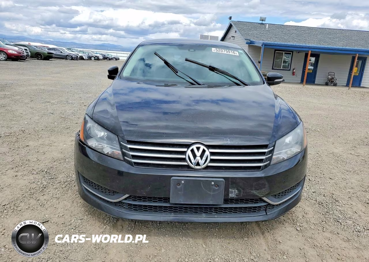 2013 Volkswagen Passat S VIN:1VWAH7A35DC013133 - 5