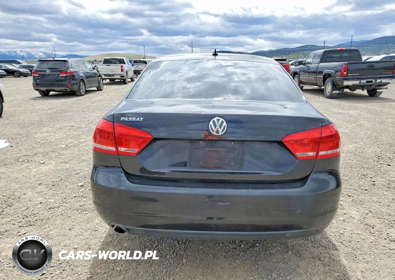 2013 Volkswagen Passat S VIN:1VWAH7A35DC013133 - 6