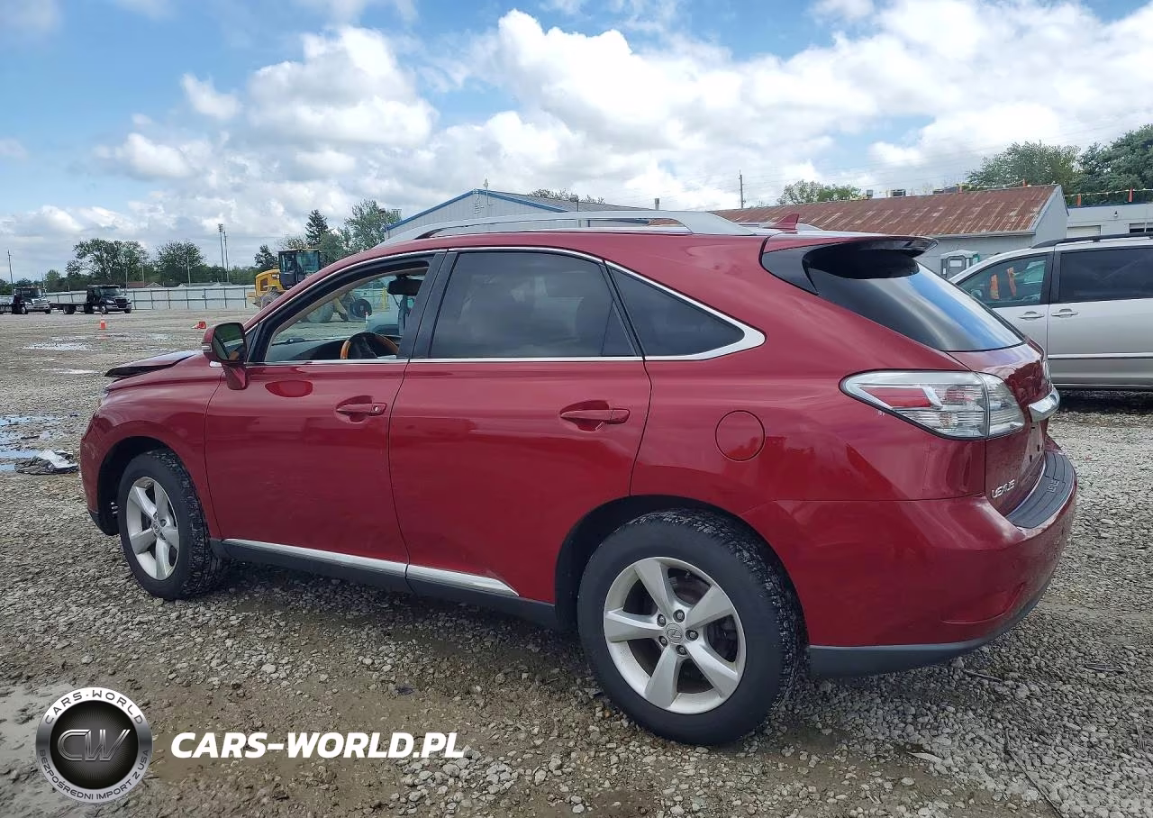 2010 Lexus Rx 350 VIN:2T2BK1BA9AC060358 - 2