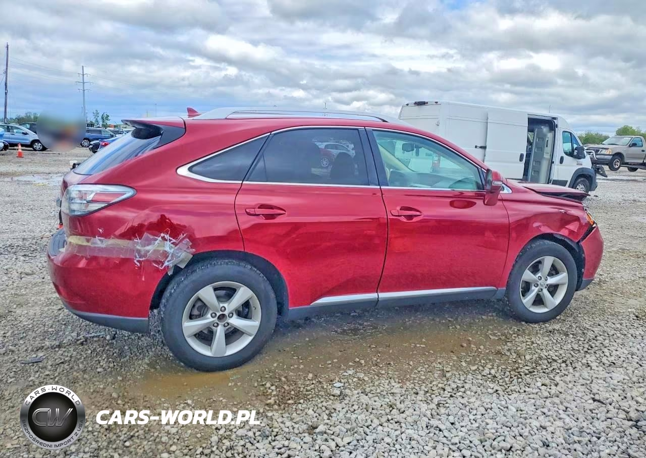 2010 Lexus Rx 350 VIN:2T2BK1BA9AC060358 - 3
