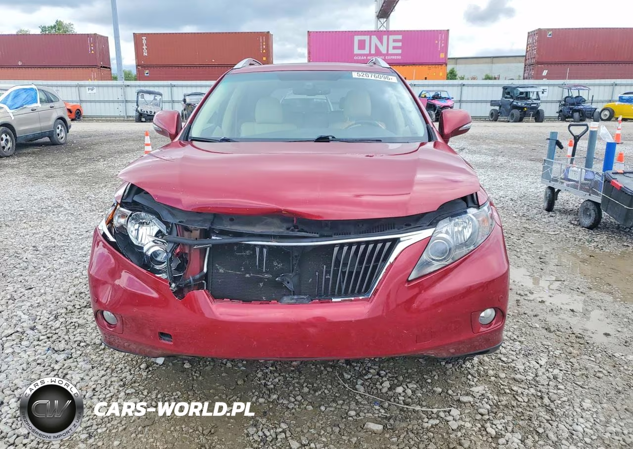 2010 Lexus Rx 350 VIN:2T2BK1BA9AC060358 - 5