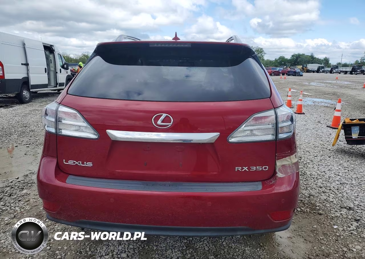 2010 Lexus Rx 350 VIN:2T2BK1BA9AC060358 - 6