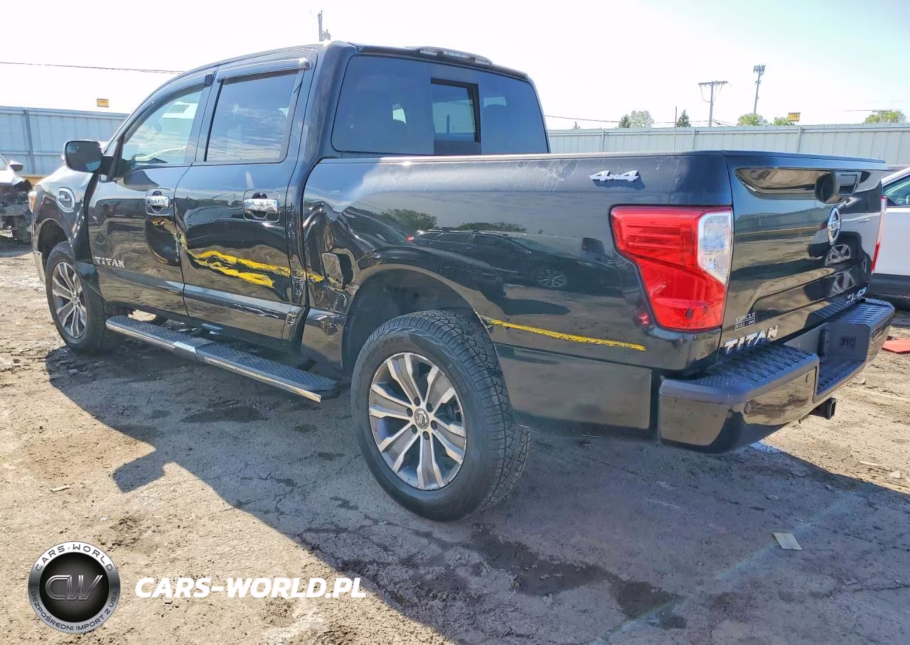 2017 Nissan Titan Sl VIN:1N6AA1E59HN545962 - 2