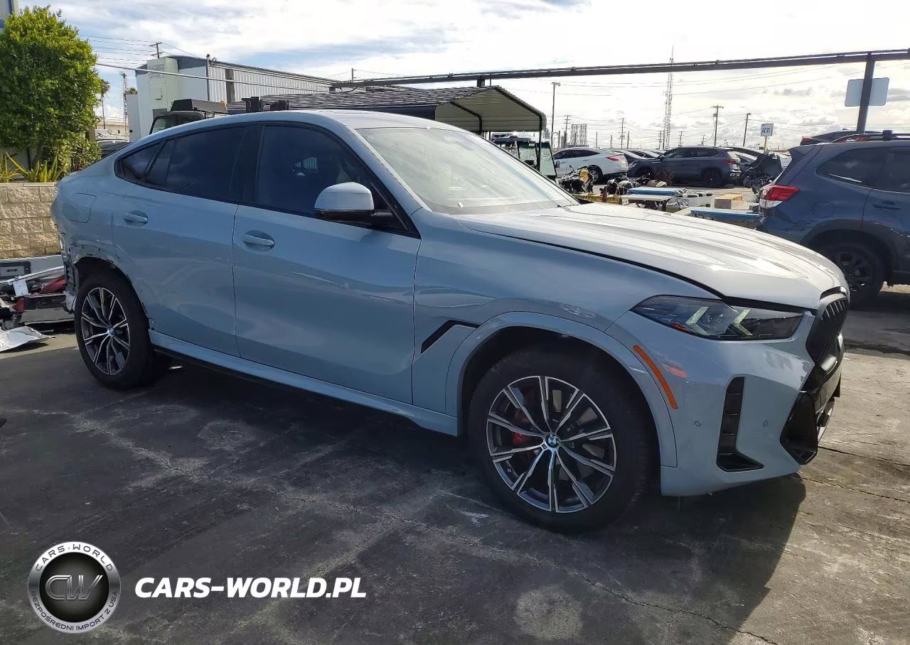 2025 BMW X6 xDrive40I VIN:5UX33EX05S9Z19738 - 4