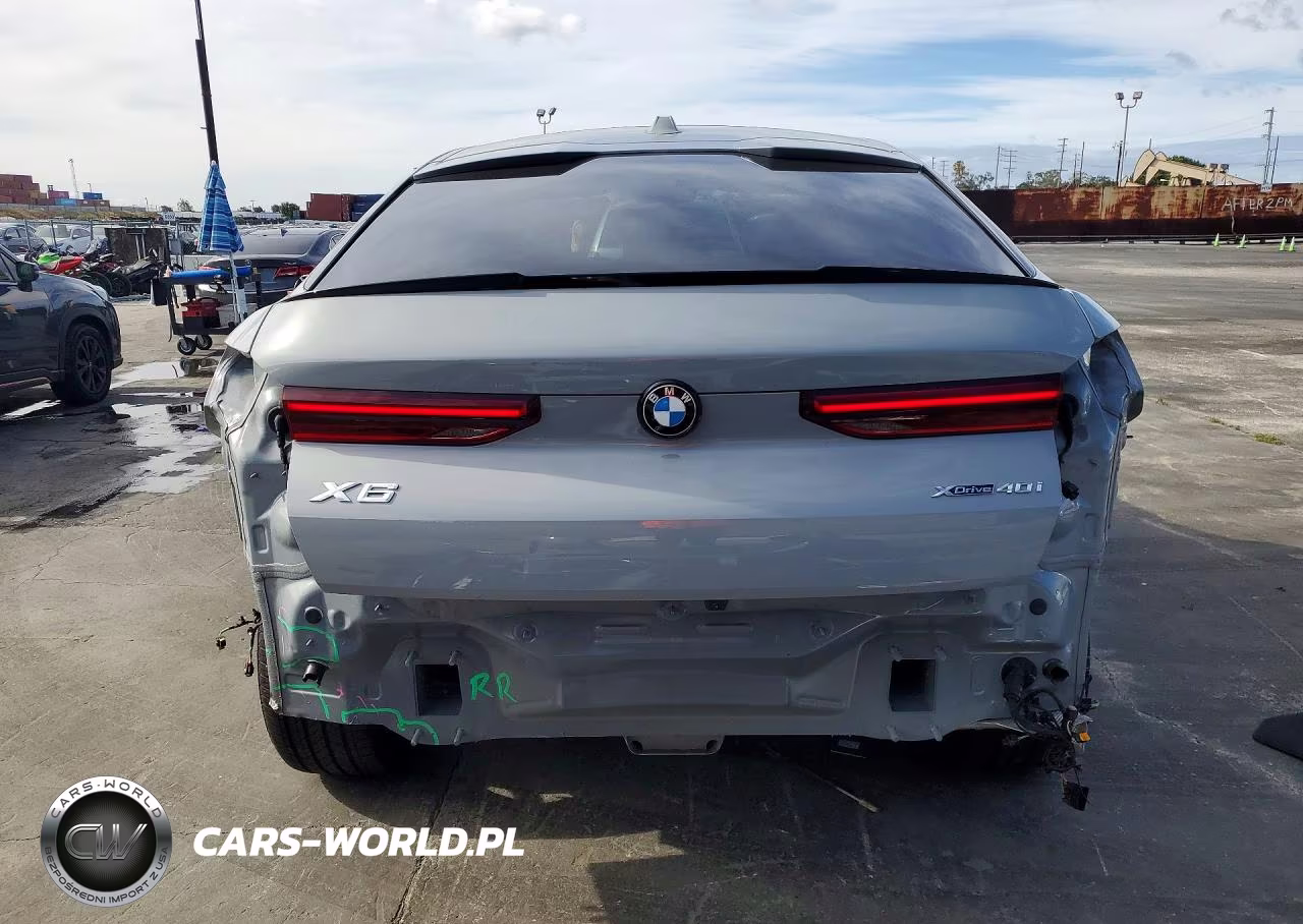 2025 BMW X6 xDrive40I VIN:5UX33EX05S9Z19738 - 6