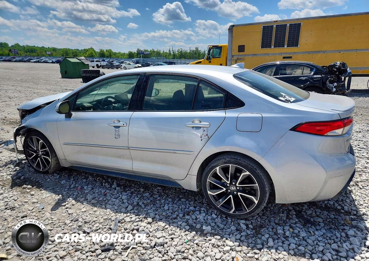 2022 Toyota Corolla Se VIN:JTDS4MCEXN3510230 - 2