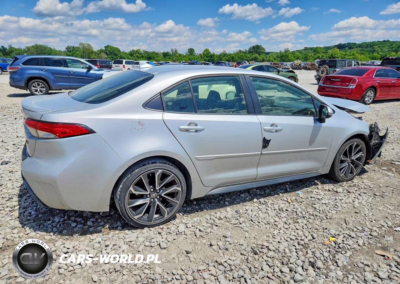 2022 Toyota Corolla Se VIN:JTDS4MCEXN3510230 - 3