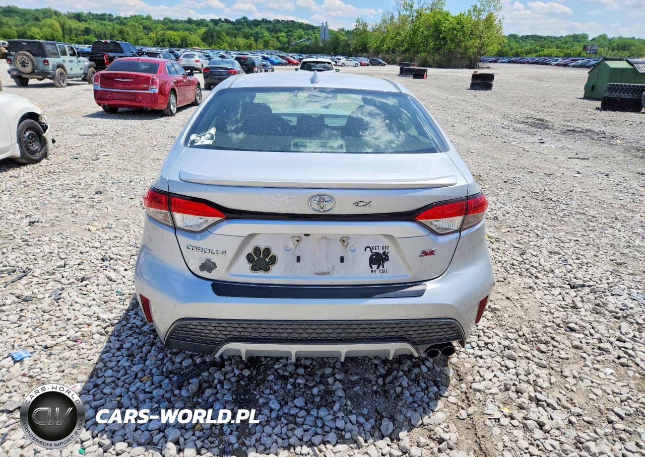 2022 Toyota Corolla Se VIN:JTDS4MCEXN3510230 - 6