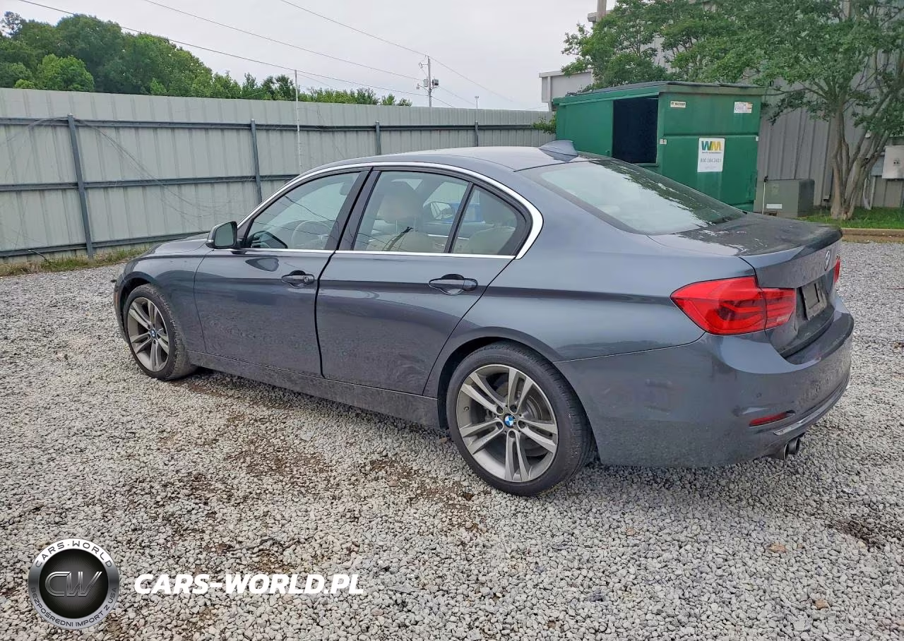 2017 BMW 330 I VIN:WBA8B9G37HNU54906 - 2