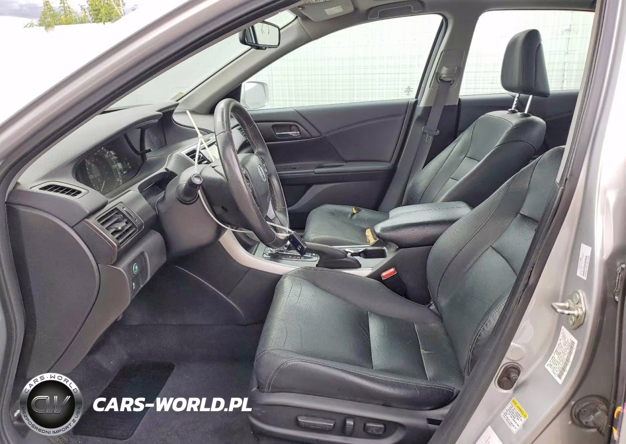 2014 Honda Accord Touring Hybrid VIN:1HGCR6F78EA007436 - 7