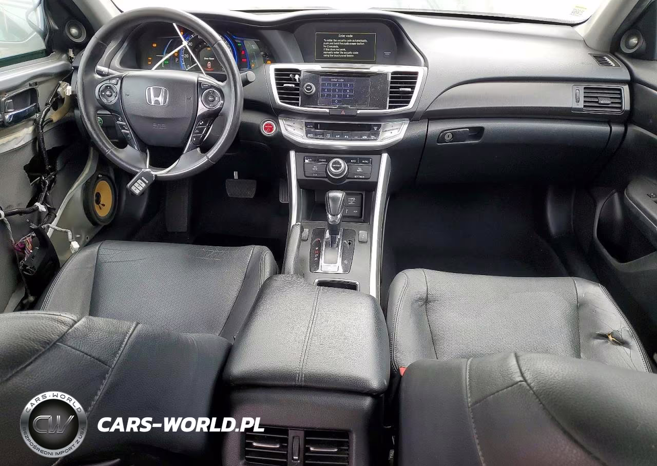 2014 Honda Accord Touring Hybrid VIN:1HGCR6F78EA007436 - 8