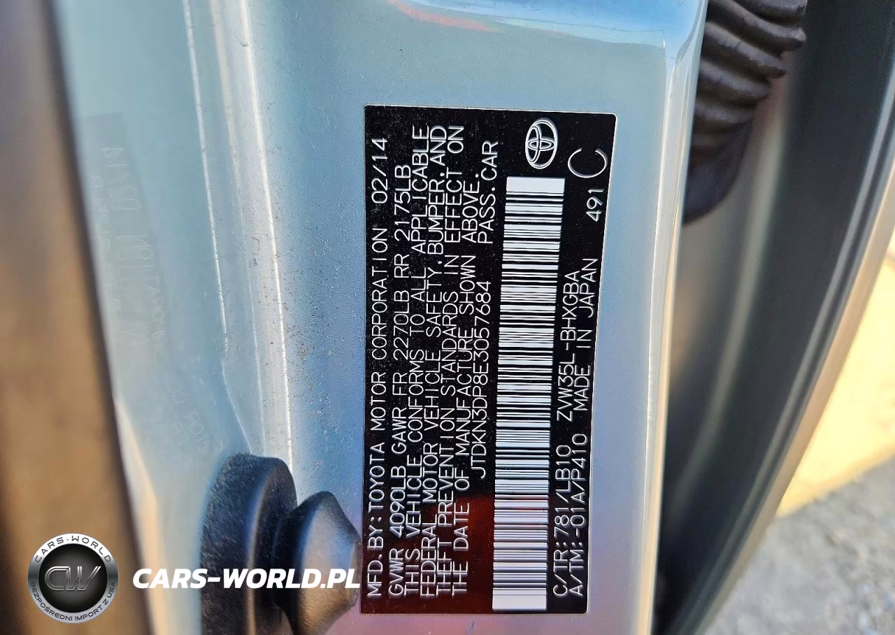 2014 Toyota Prius Plug-In Hybrid Advanced VIN:JTDKN3DP8E3057684 - 12