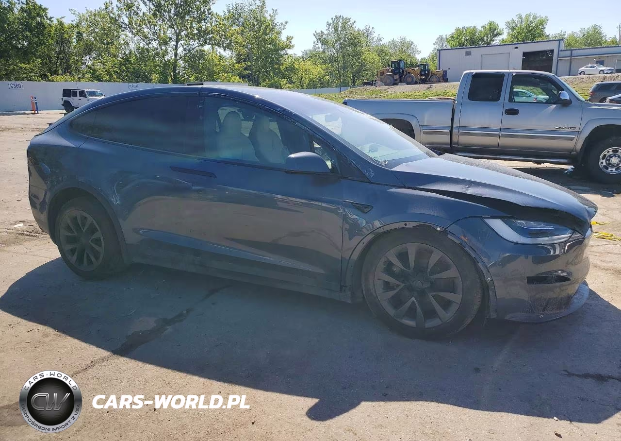 2022 Tesla Model X VIN:7SAXCDE57NF345653 - 4