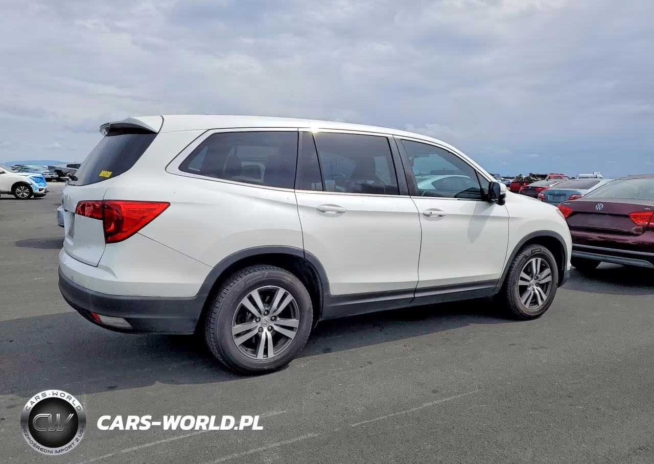 2017 Honda Pilot Exl VIN:5FNYF5H57HB043617 - 3