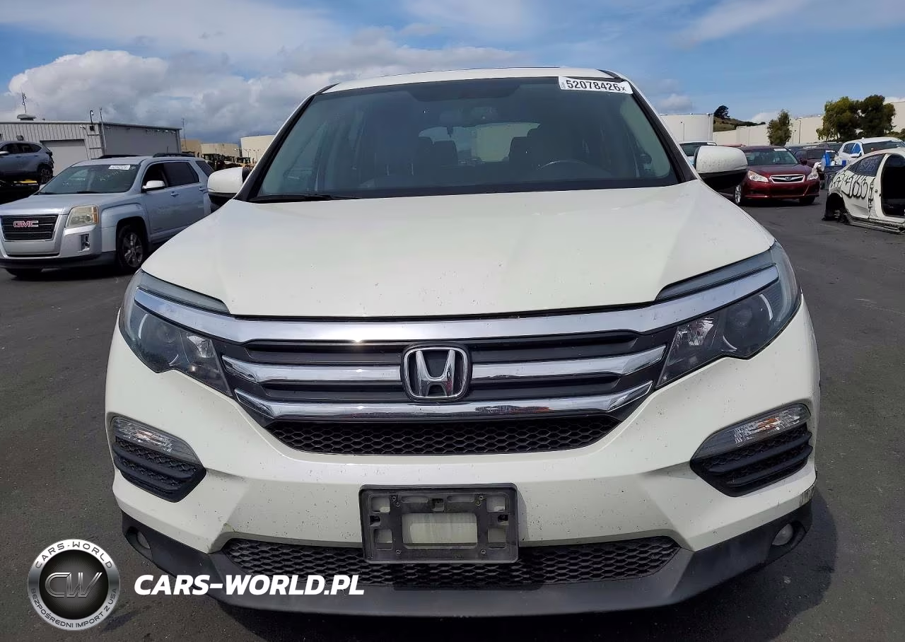 2017 Honda Pilot Exl VIN:5FNYF5H57HB043617 - 5