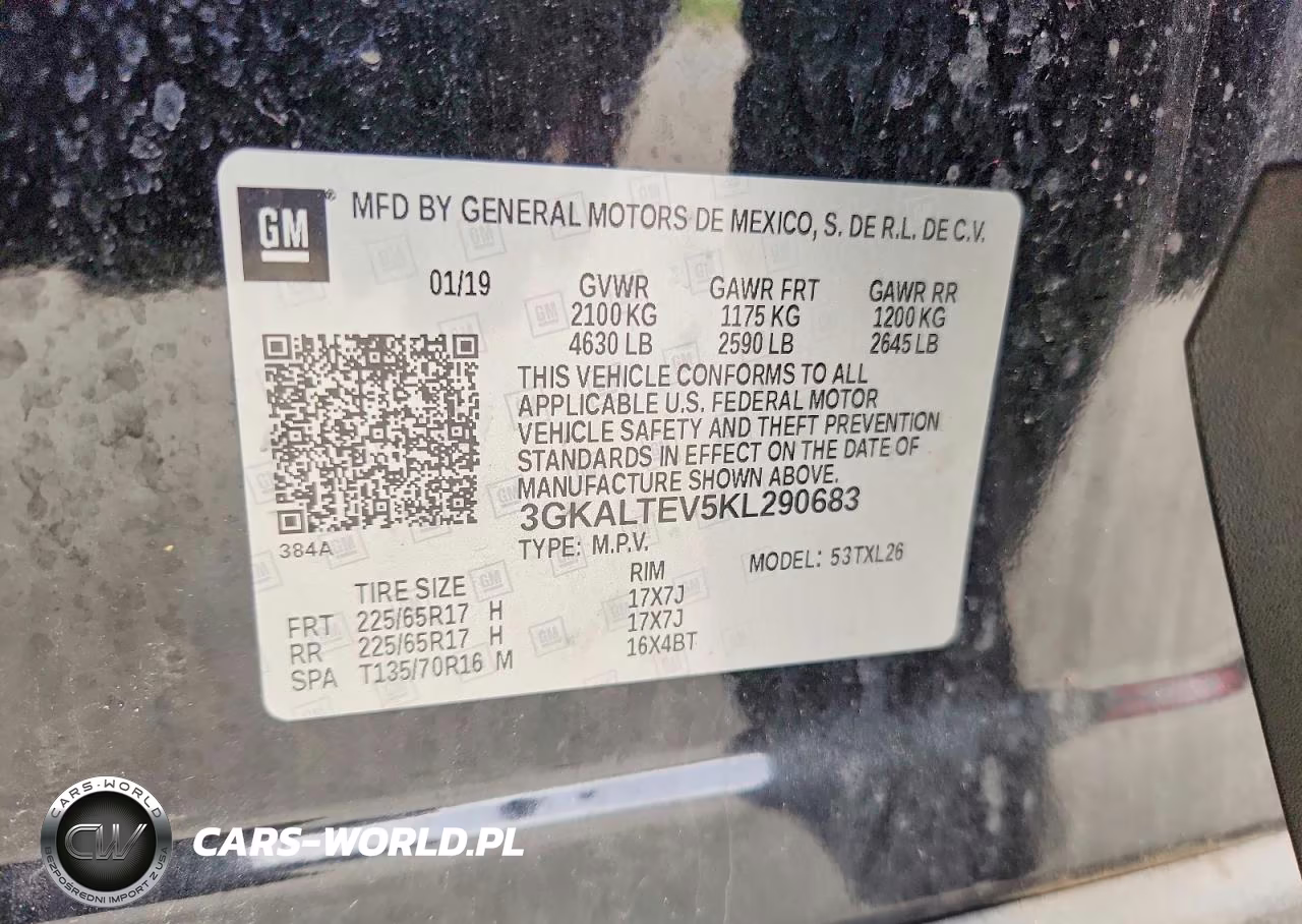2019 GMC Terrain Sle VIN:3GKALTEV5KL290683 - 12