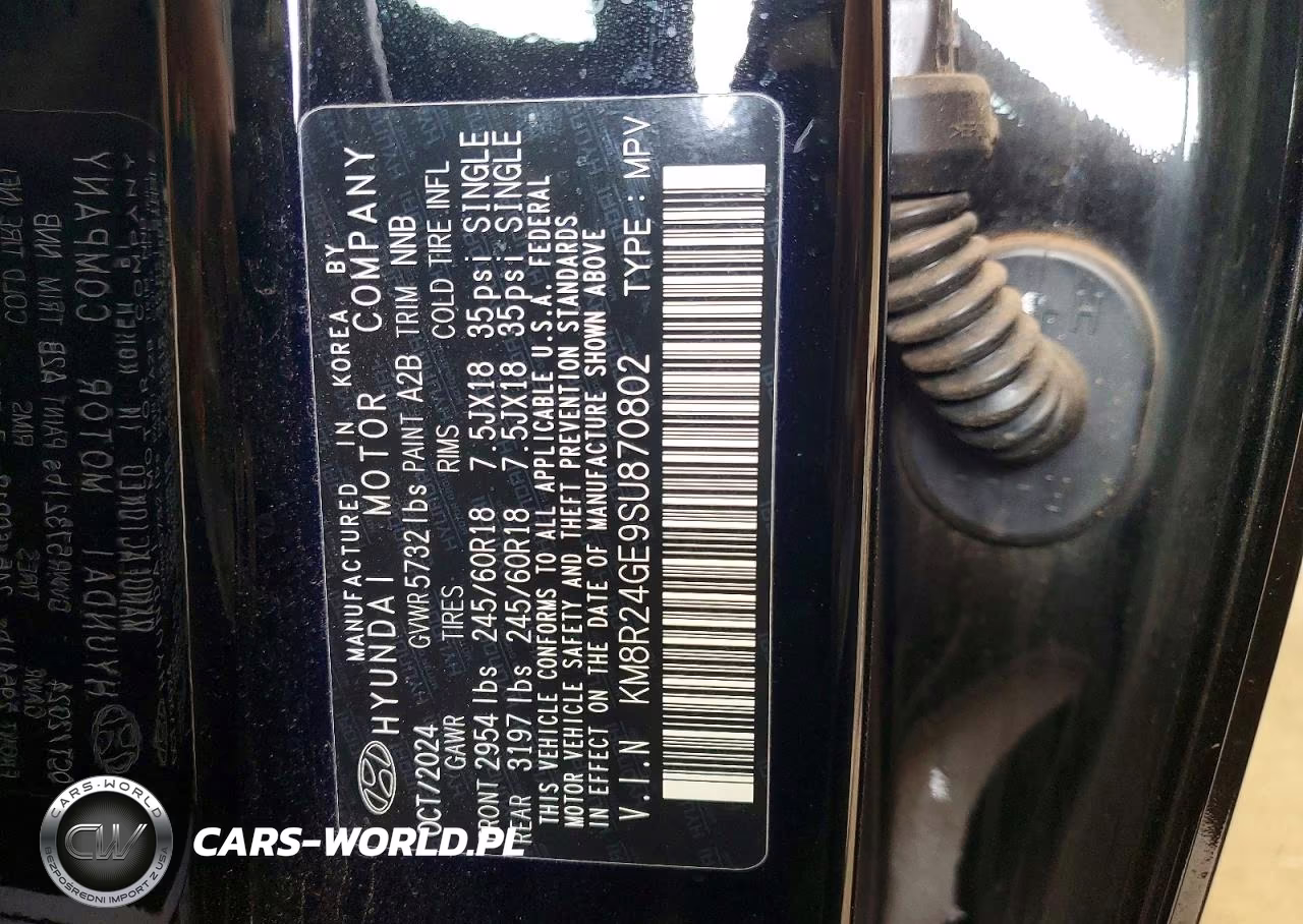 2025 Hyundai Palisade Sel VIN:KM8R24GE9SU870802 - 14