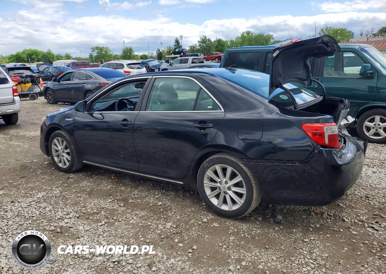 2013 Toyota Camry Hybrid Xle VIN:4T1BD1FK8DU067466 - 2