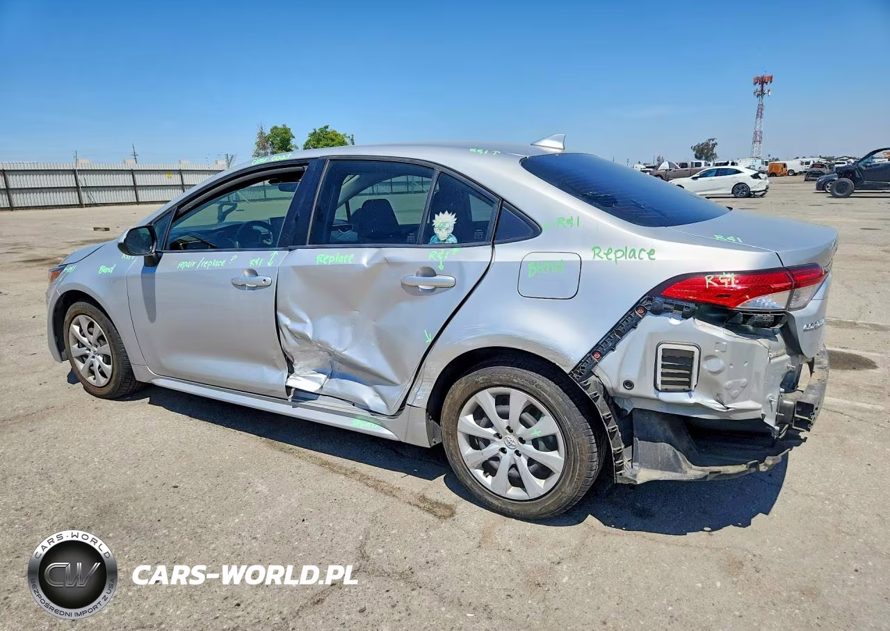 2020 Toyota Corolla Le VIN:JTDEPRAE3LJ112113 - 2