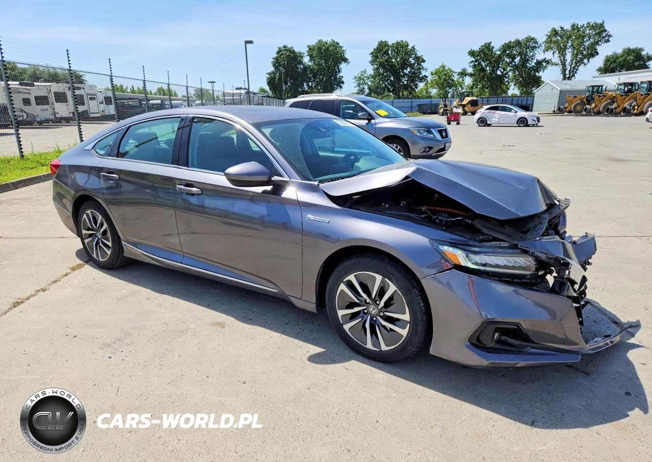 2021 Honda Accord Hybrid Ex VIN:1HGCV3F4XMA005086 - 4