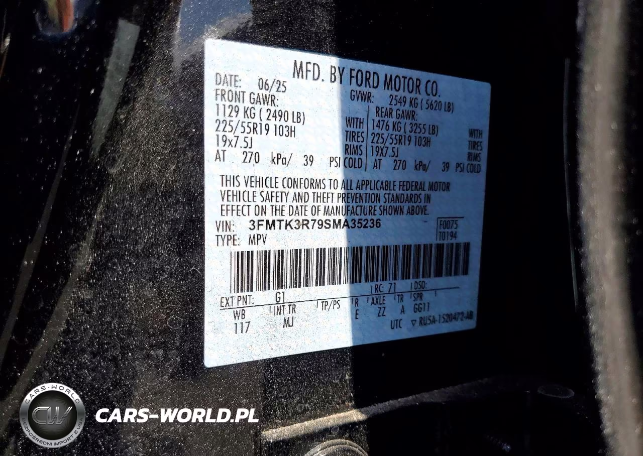 2025 Ford Mustang Mach-E Premium VIN:3FMTK3R79SMA35236 - 13