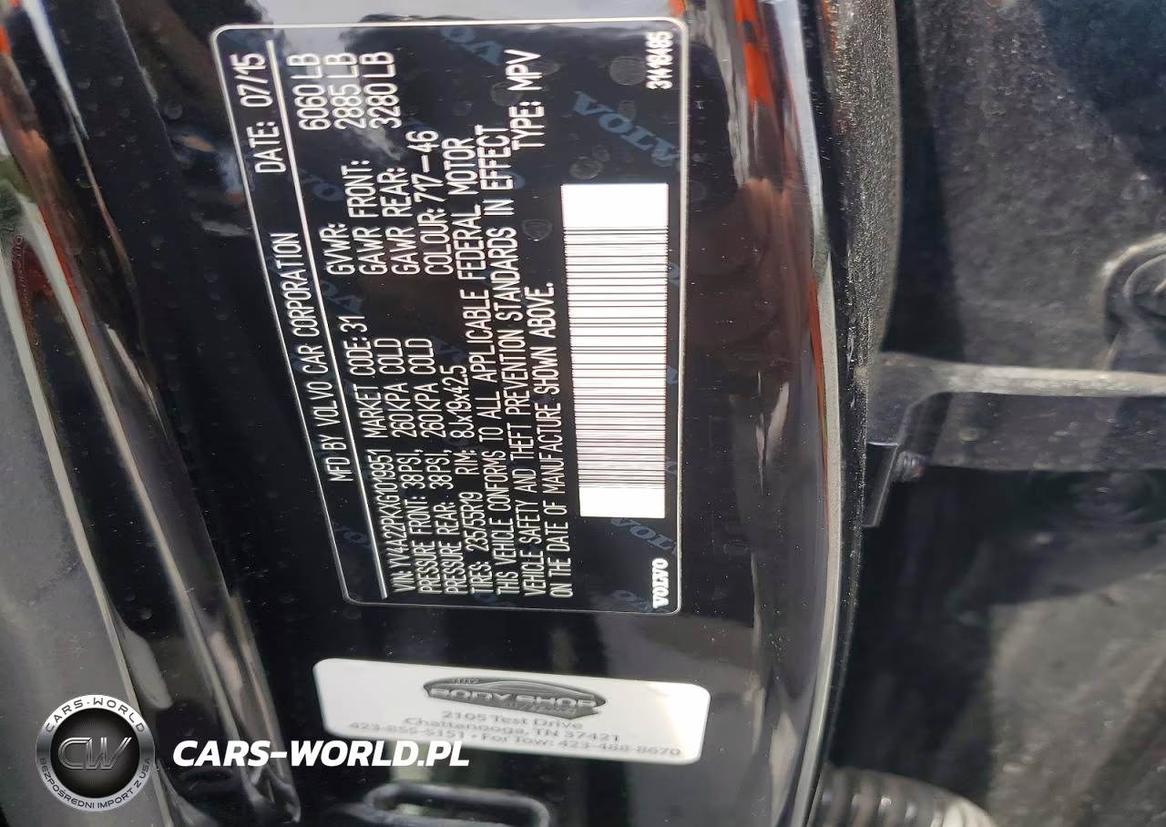 2016 Volvo Xc90 T6 VIN:YV4A22PKXG1019951 - 13