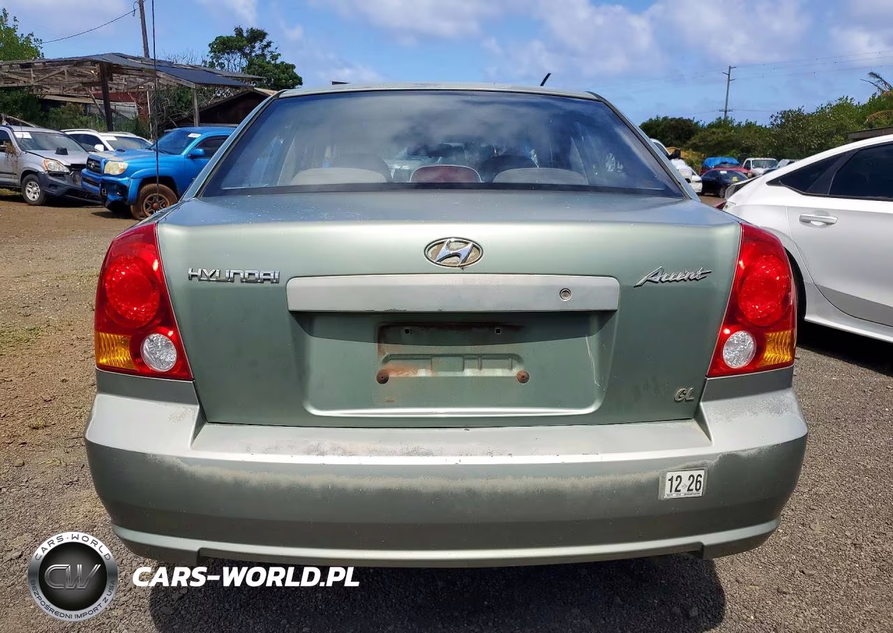 2003 Hyundai Accent Gl VIN:KMHCG45C33U429984 - 6