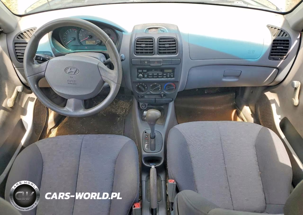 2003 Hyundai Accent Gl VIN:KMHCG45C33U429984 - 8